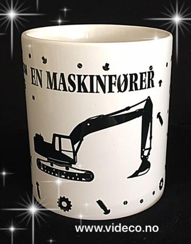 Krus- Maskinfører, gravemaskin