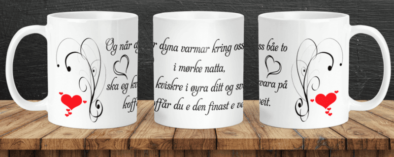 Kopp- Og når dyna varmar kring oss båe..