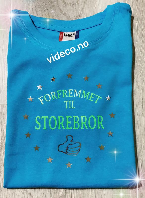 T-skjorte- Forfremmet til Storebror/Storesøster