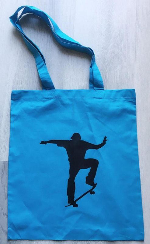 TøyBag m/skrift og motiv