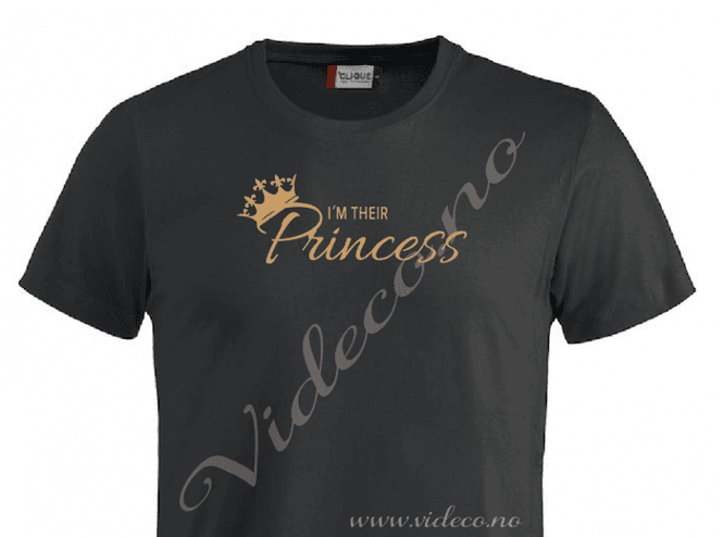 Hovedbilde T-shirt, I´m their princess