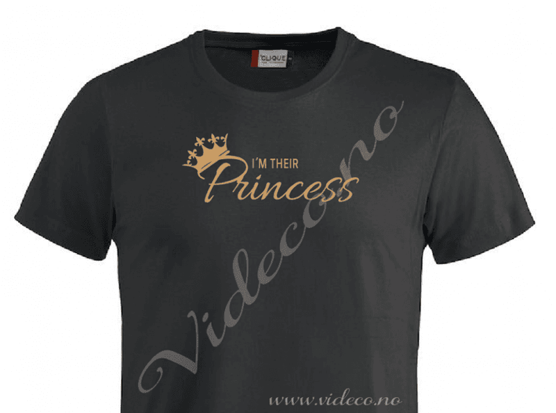 T-shirt, I´m their princess