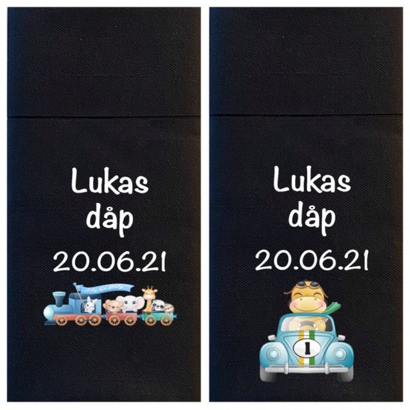Serviett m/trykk Dåp
