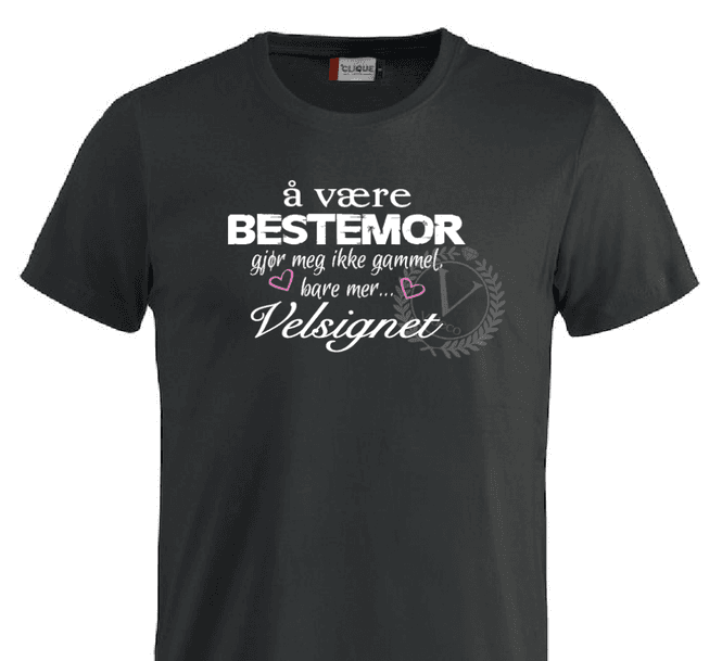 Hovedbilde T-shirt , Å være BESTEMOR gjør meg ikke gammel....