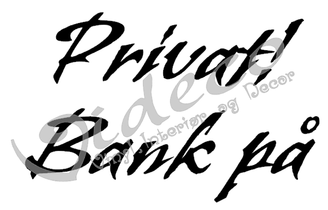 Hovedbilde Privat! Bank på