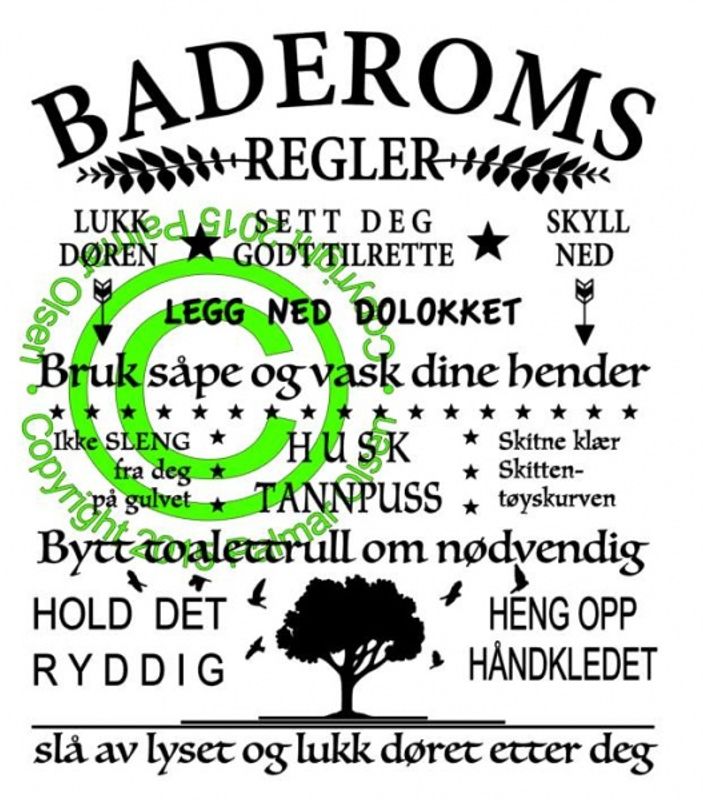 Baderomsregler