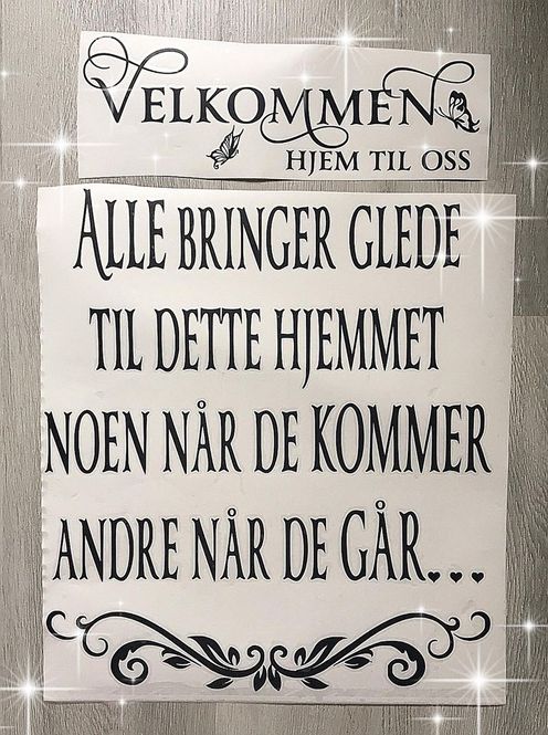 Hovedbilde Velkommen/ Alle bringer glede