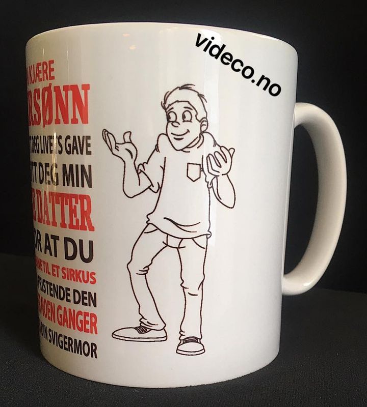 Kopp- Til min kjære svigersønn