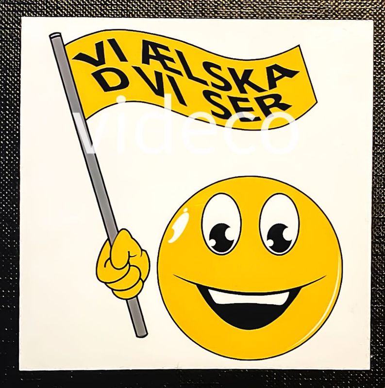 Vinyl merke, Vi ælska d vi ser
