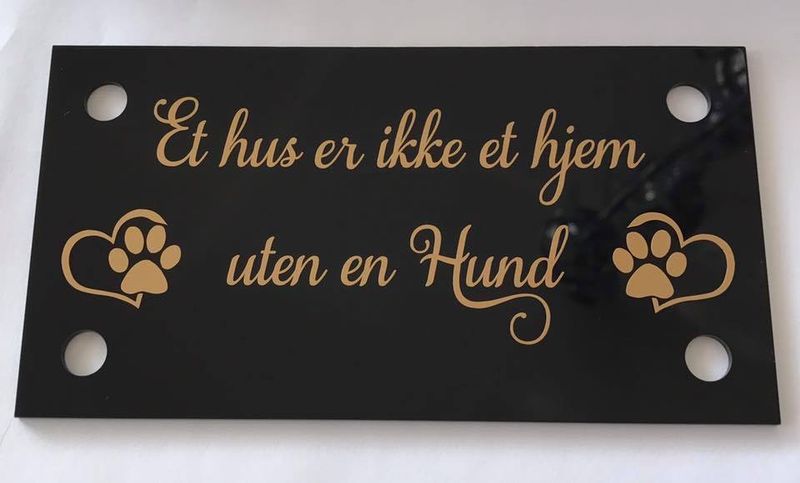 Et hus er ikke et hjem uten en hund