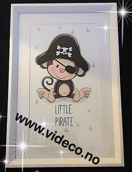 Hovedbilde Little pirat, Bilde m/ramme