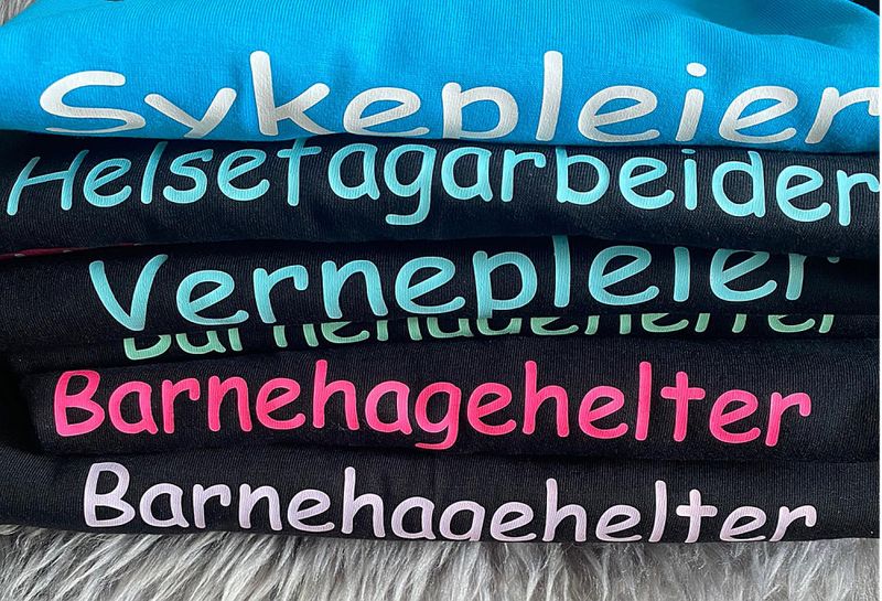 T-shirt, Sykepleier