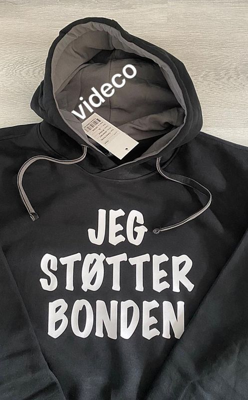 T-shirt, JEG STØTTER BONDEN