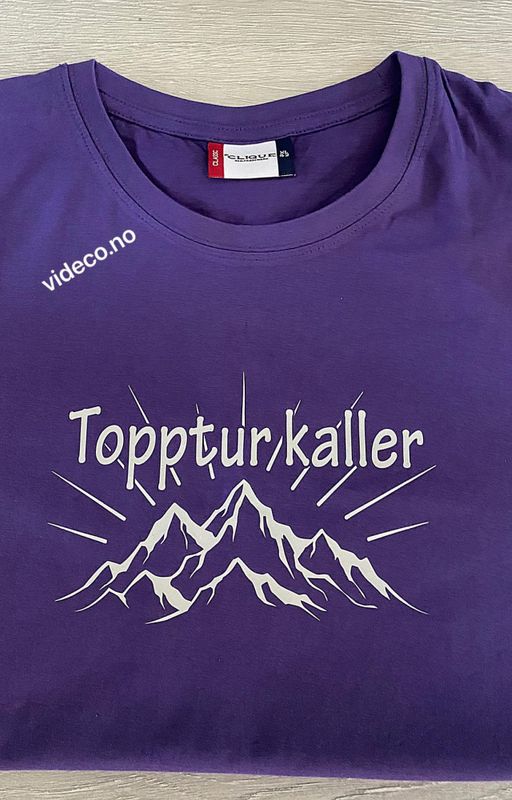 T-shirt, Topptur kaller