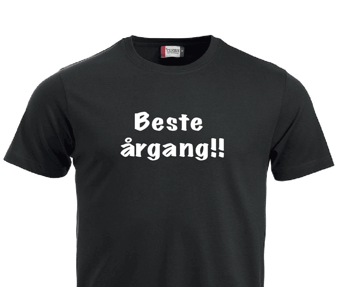 Hovedbilde T-shirt, Beste årgang!!