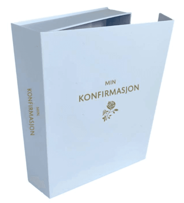 Hovedbilde Eske til kort -  Konfirmasjon