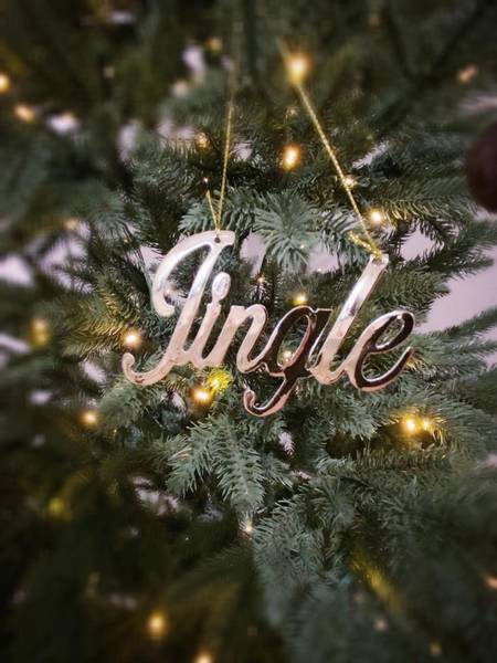 Hengepynt /juletrepynt tekst