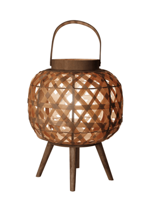 Hovedbilde Lampe bambus m/bein- liten