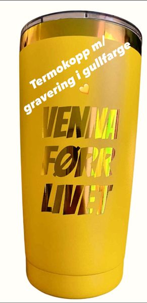 Tumbler -  Venna førr livet
