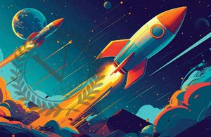 Hovedbilde Plakat - Rakett