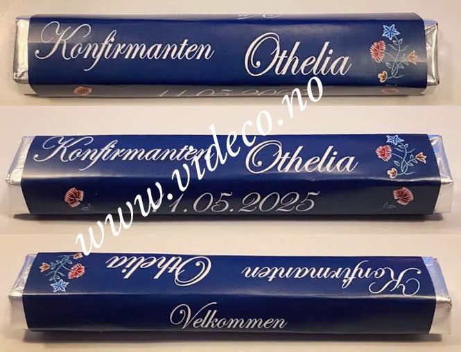 Hovedbilde Kinder maxi etikett - bunad