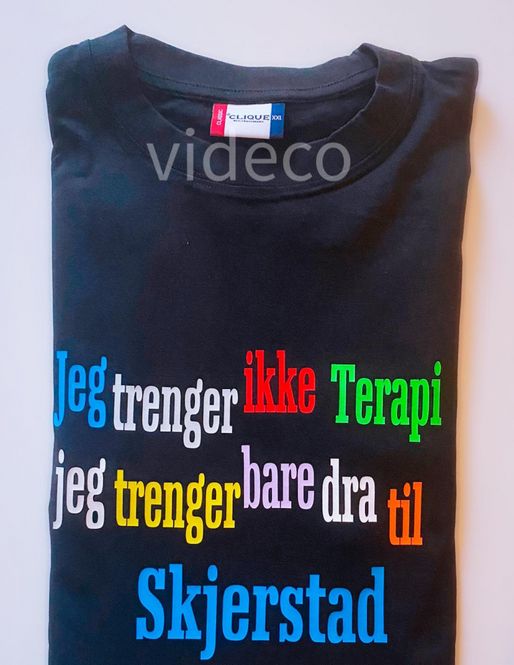 Hovedbilde T-shirt -  Jeg trenger ikke terapi...