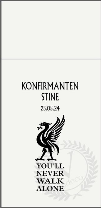 Hovedbilde Serviett- bird + tekst