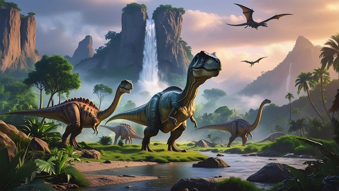 Hovedbilde Plakat - Dino 1