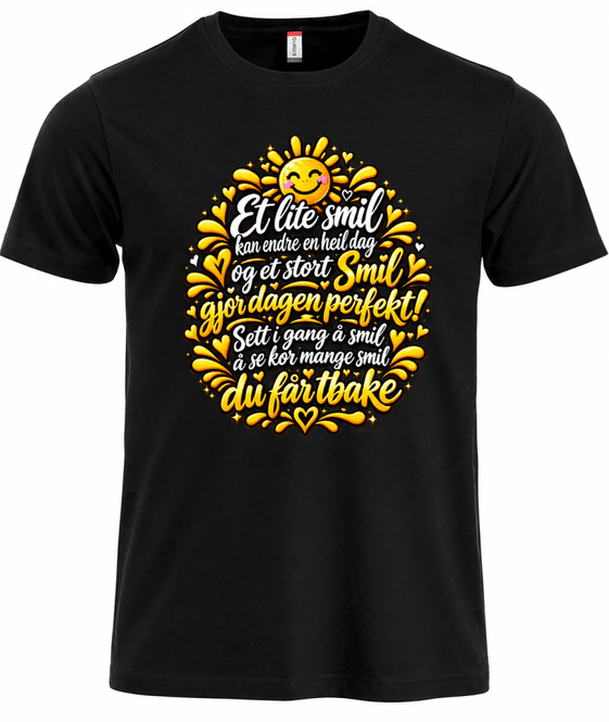 Hovedbilde T-shirt /hoodie - SMIL